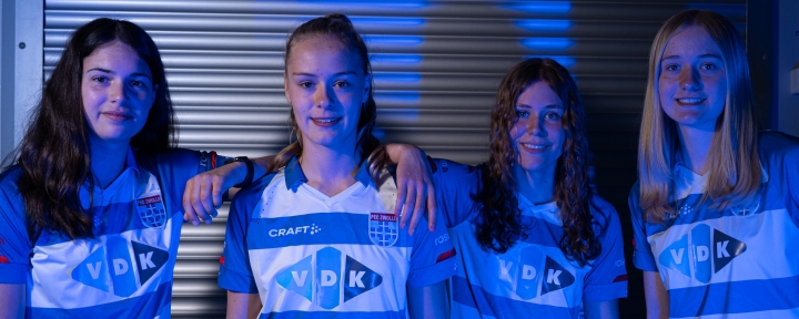 Talentvol viertal tekent bij PEC Zwolle Vrouwen