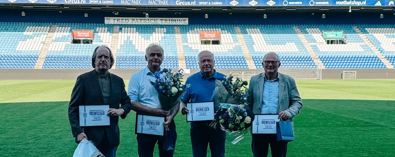 Gezellige vrijwilligersavond PEC Zwolle