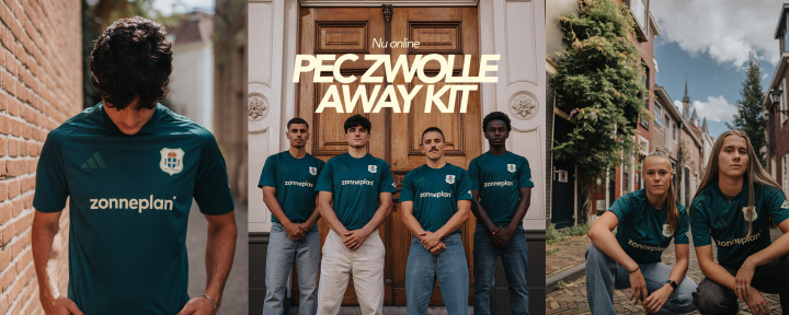 PEC Zwolle presenteert uittenue 2025-2026