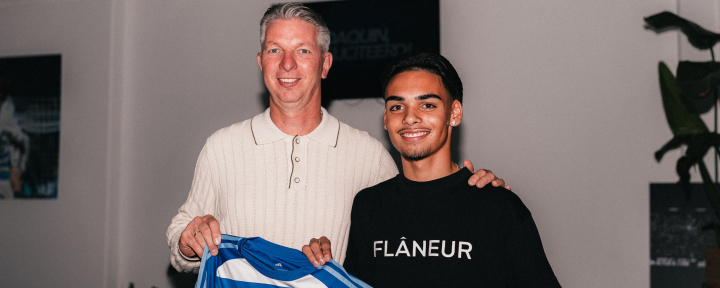 Joaquin Sabono tekent eerste profcontract