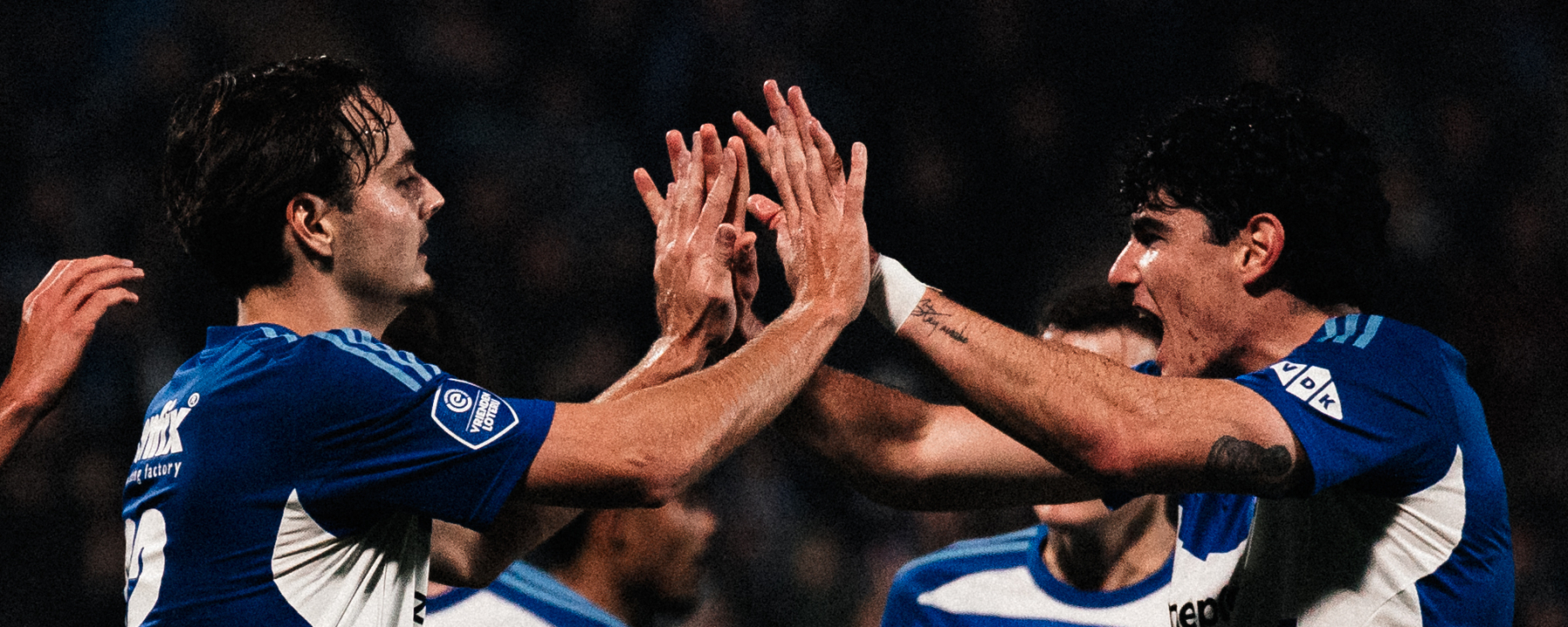 Bevlieging van De Rooij genoeg voor driepunter