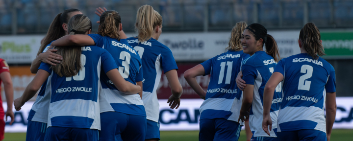 Doe mee aan de grote Spandoekactie bij PEC Zwolle Vrouwen – Ajax Vrouwen