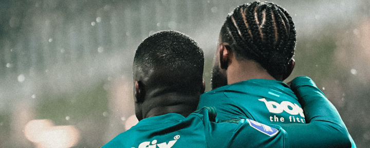 Gelijkspel in de Groningse sneeuw