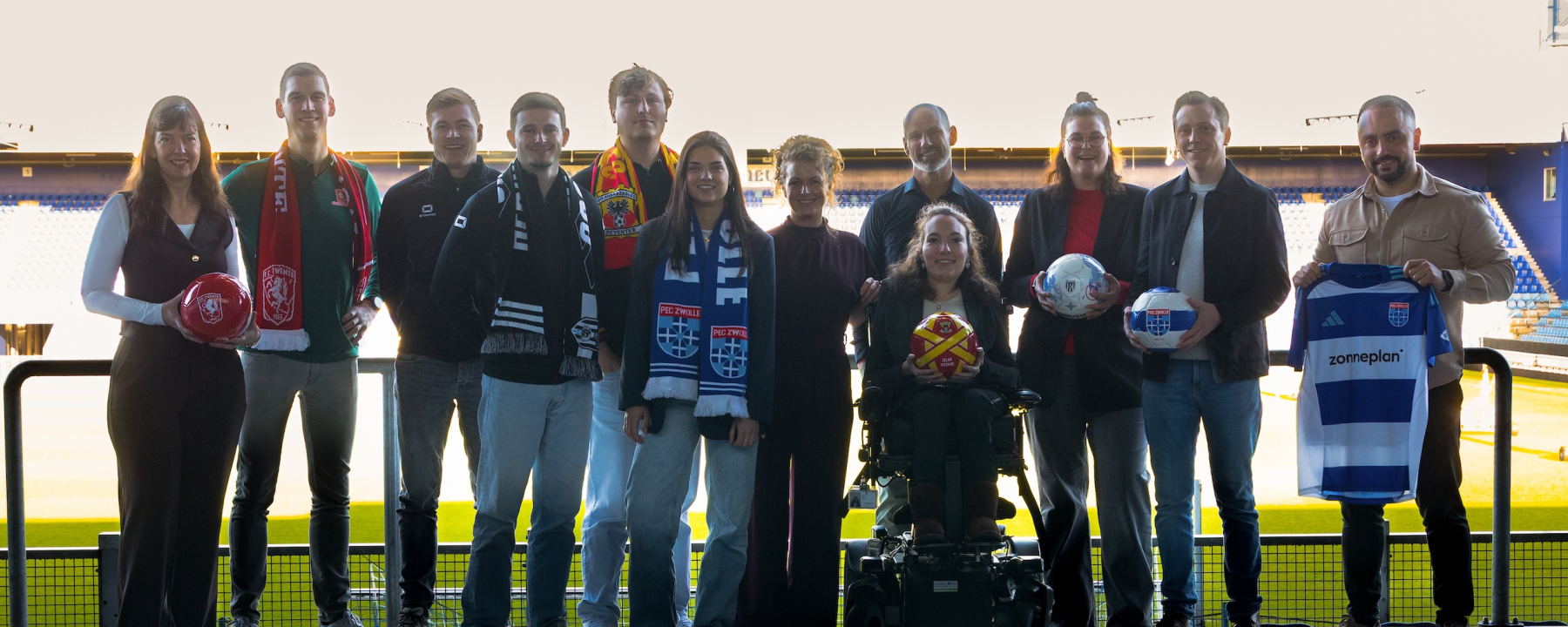 Overijsselse betaald voetbalorganisaties zetten maatschappelijke samenwerking voort