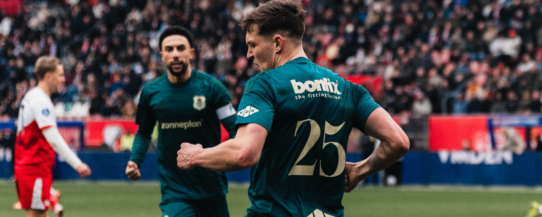 Overtuigende tweede helft levert Zwolle punt op in Domstad