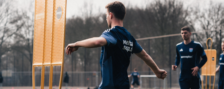 Trainingsschema in interlandweek