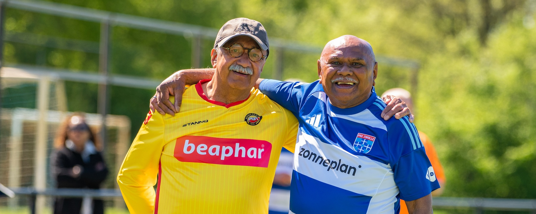 Zonnig PEC Zwolle OldStars walking football toernooi