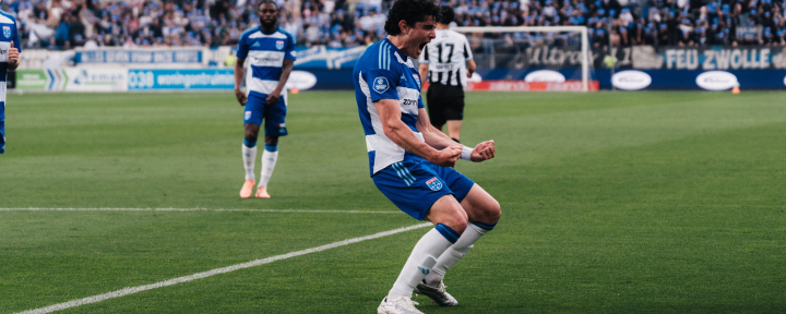 PEC Zwolle pakt de winst tegen Heracles Almelo