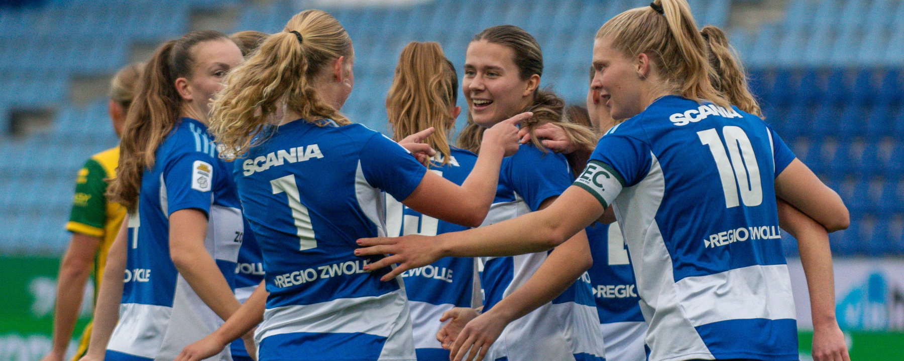 Koop nu je tickets voor de laatste thuiswedstrijd van PEC Zwolle Vrouwen