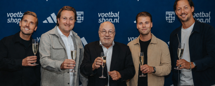 PEC Zwolle verlengt partnership met Voetbalshop.nl en adidas tot medio 2030