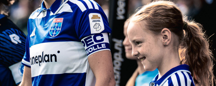 Doe mee aan de PEC Zwolle Meidenvoetbaldag in de herfstvakantie
