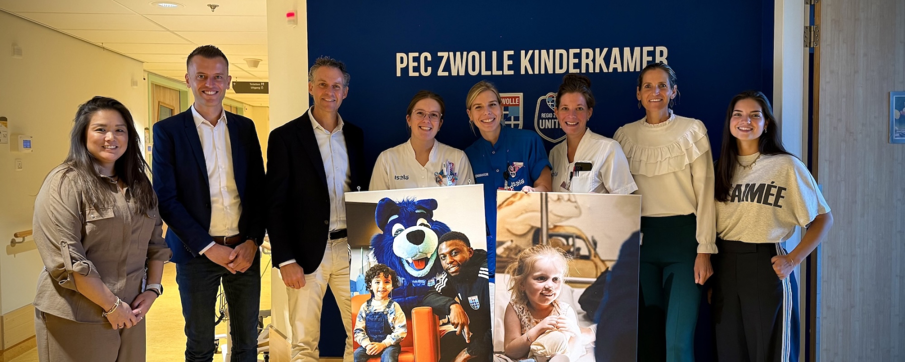 Isala kinderafdeling goed doel van Regio Zwolle United