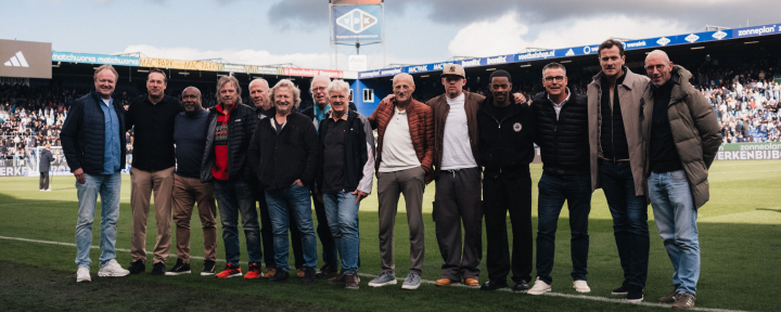 Weerzien oud-spelers PEC Zwolle en SC Cambuur