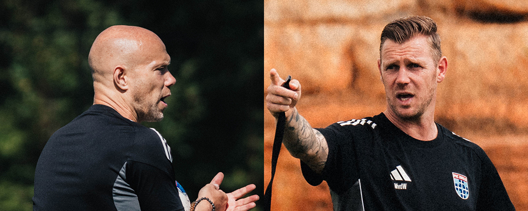Duo Van der Ree/Van der Werff op de bank bij IJsselderby